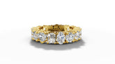 14K Gold Mixed Diamond Eternity Wedding Band (5.00 ct)